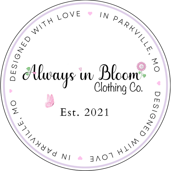 Always In Bloom Clothing Co logo