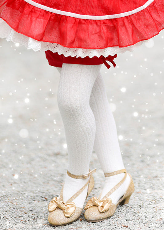 Cable Knit Tights