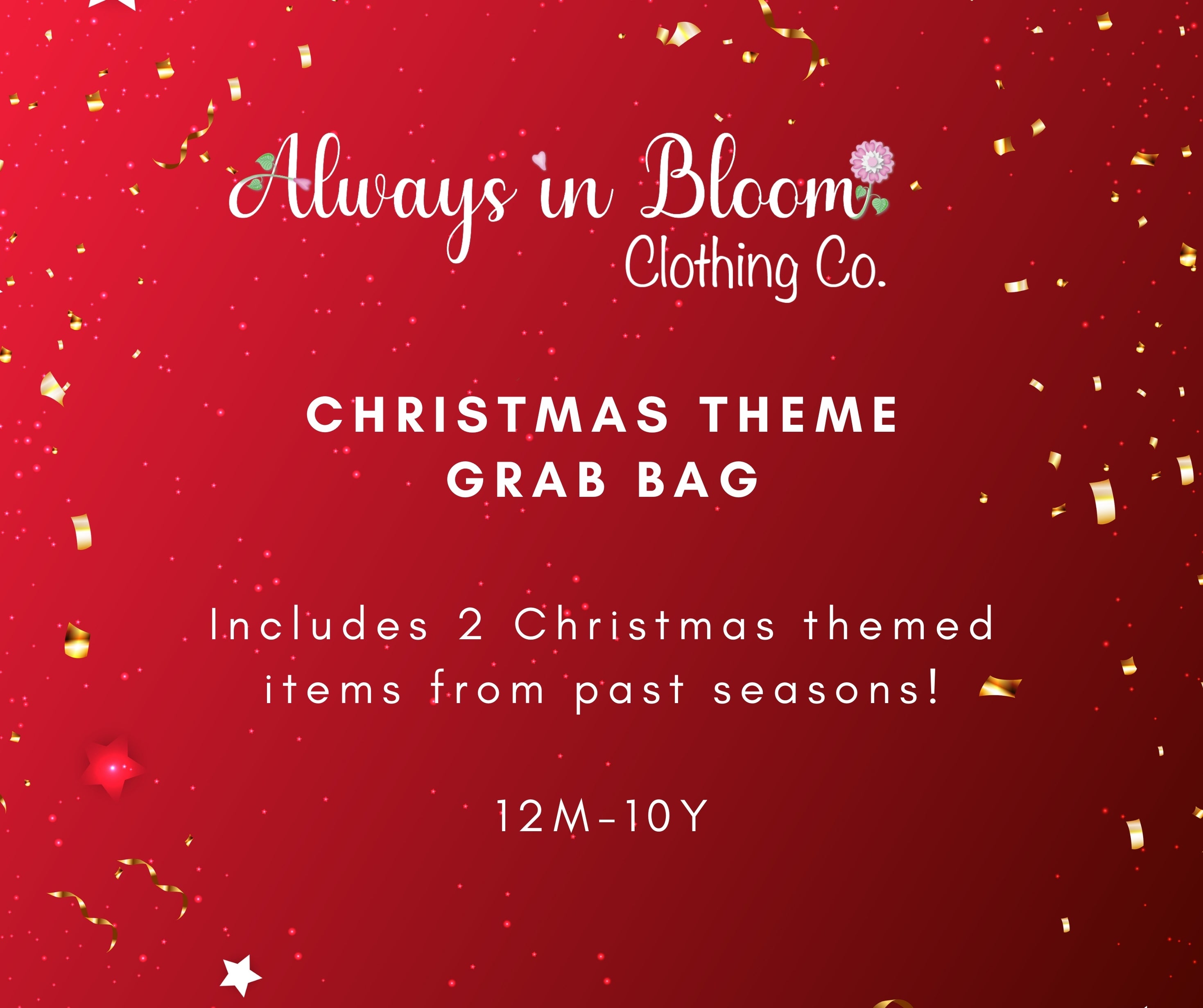 Always In Bloom Christmas Grab Bag Always In Bloom Clothing Co