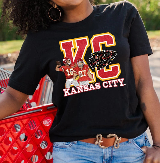 Girls Graphic Tee - KC Run It Back