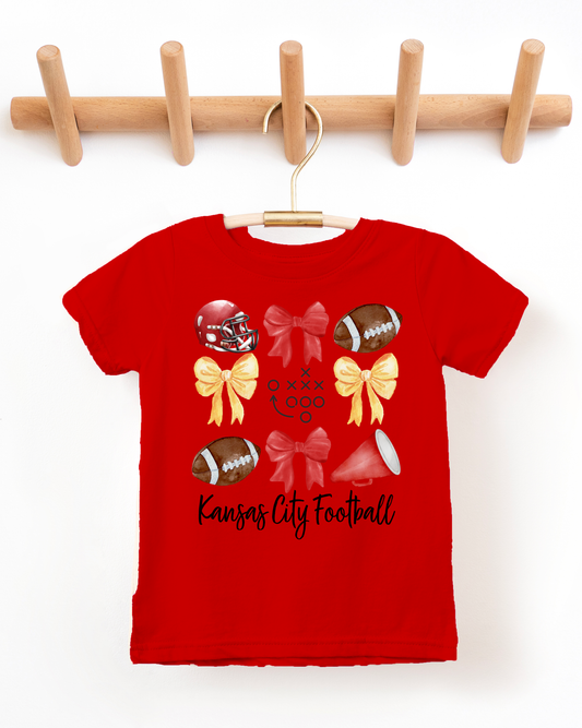 Girls Graphic Tee - KC Bows