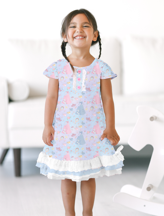 Daydream Lounge Gown Set -Beauty of Dreams